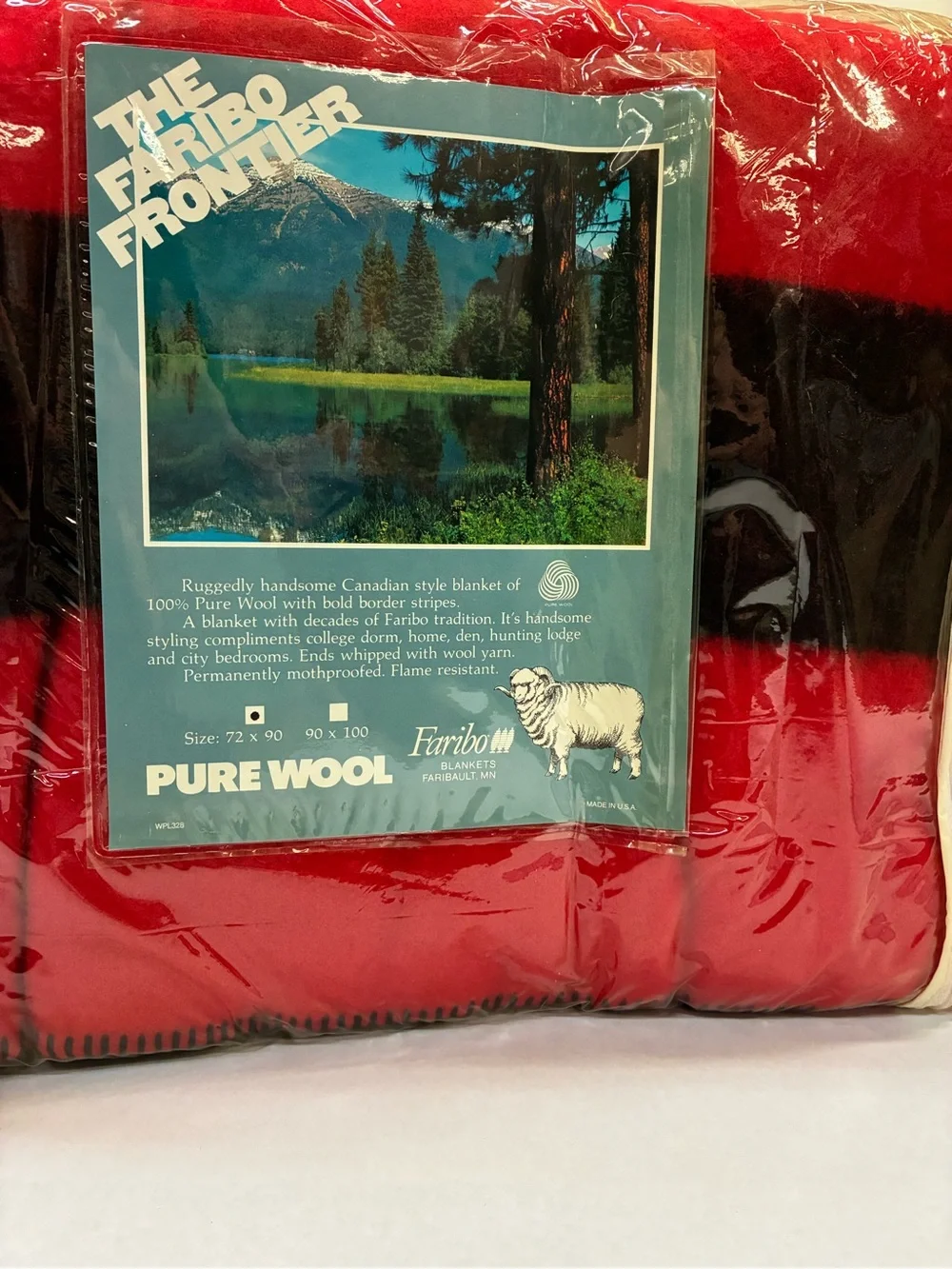 Faribo this blanket